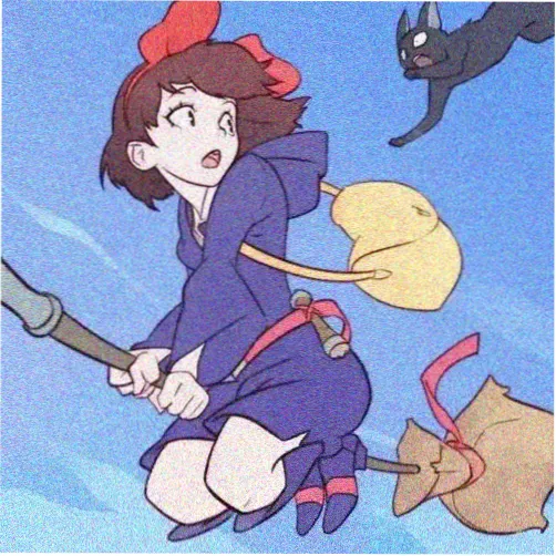 留言者像素头像 湖蓝背景